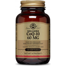 Solgar Megasorb CoQ-10 60 mg Softgels 120 caps