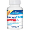 21st Century Calcium Citrate + D3 Maximum 75 tabs - зображення 1