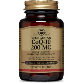 Solgar Vegetarian CoQ-10 200 mg Vegetable Capsules 30 caps