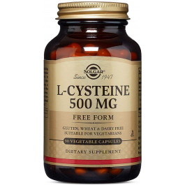 Solgar L-Cysteine 500 mg Vegetable Capsules 90 caps