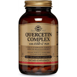   Solgar Quercetin Complex with Ester-C Plus Vegetable Capsules 100 caps