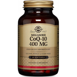   Solgar Megasorb CoQ-10 400 mg Softgels 60 caps