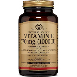 Solgar Vitamin E 670 mg /1000 IU/ Softgels 100 caps