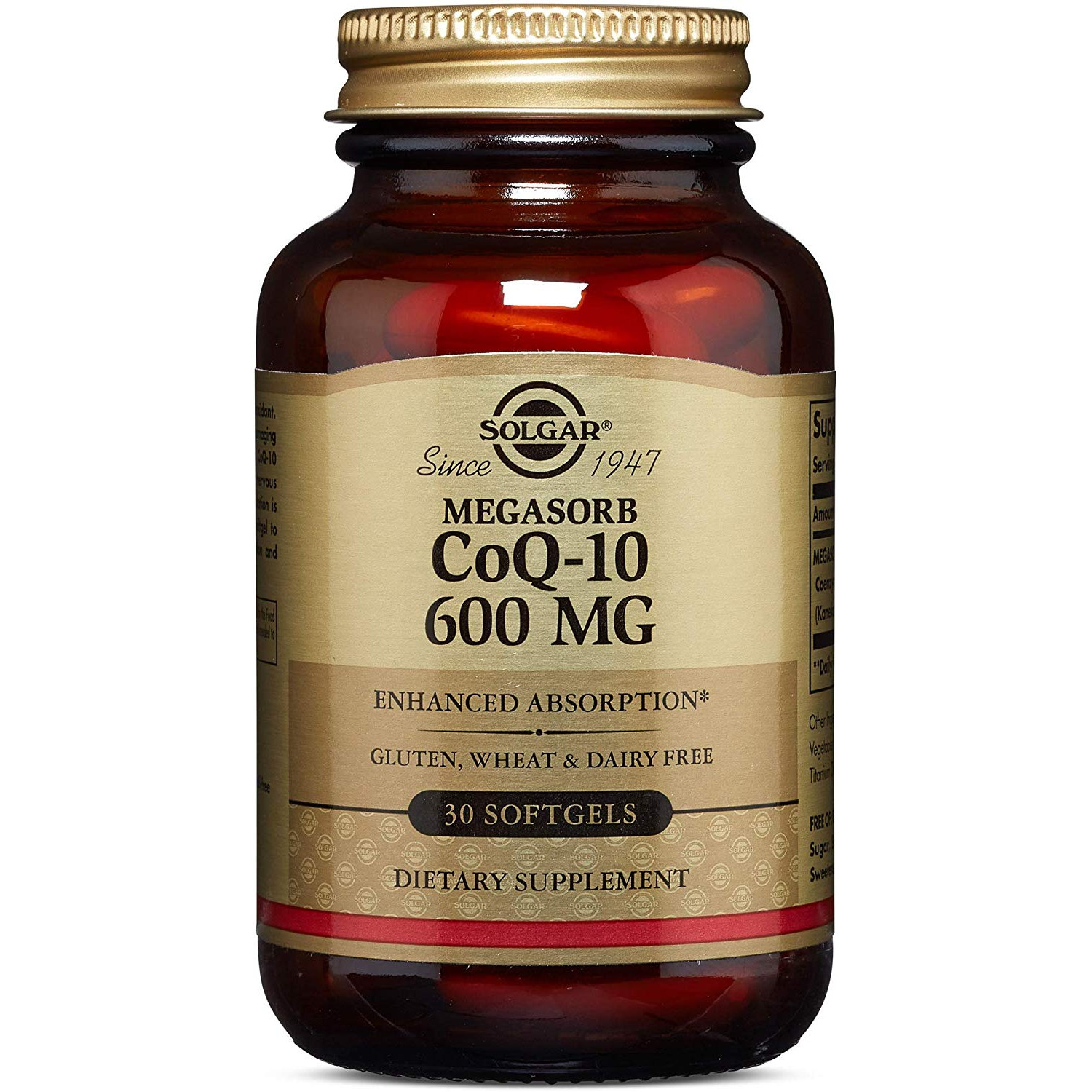 Solgar Megasorb CoQ-10 600 mg Softgels 30 caps - зображення 1