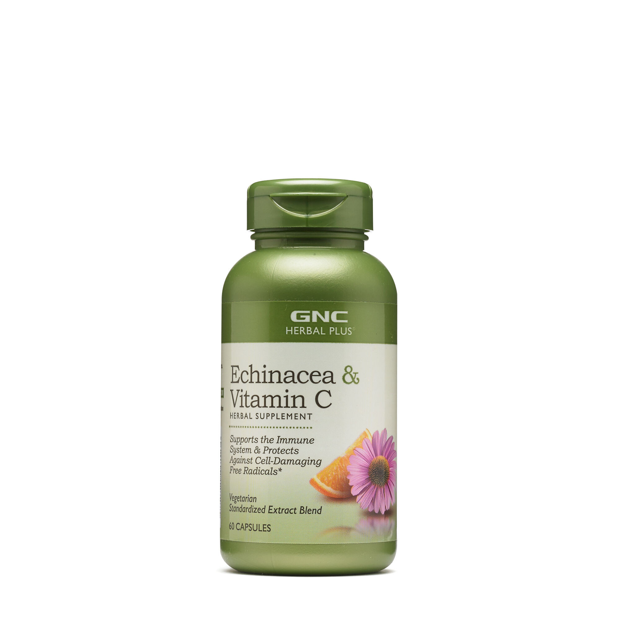 GNC Echinacea & Vitamin C 60 caps - зображення 1