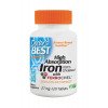 Doctor's Best High Absorption Iron 27 mg 120 tabs - зображення 1