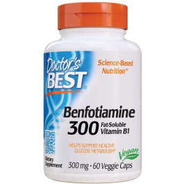 Doctor's Best Benfotiamine 300 mg 60 caps