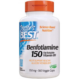   Doctor's Best Benfotiamine 150 mg 360 caps