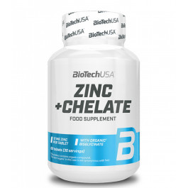 BiotechUSA Zinc+Chelate 60 tabs
