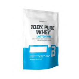 BiotechUSA 100% Pure Whey Lactose Free 454 g /16 servings/ Cookies Cream