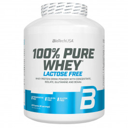 BiotechUSA 100% Pure Whey Lactose Free 2270 g /81 servings/ Chocolate