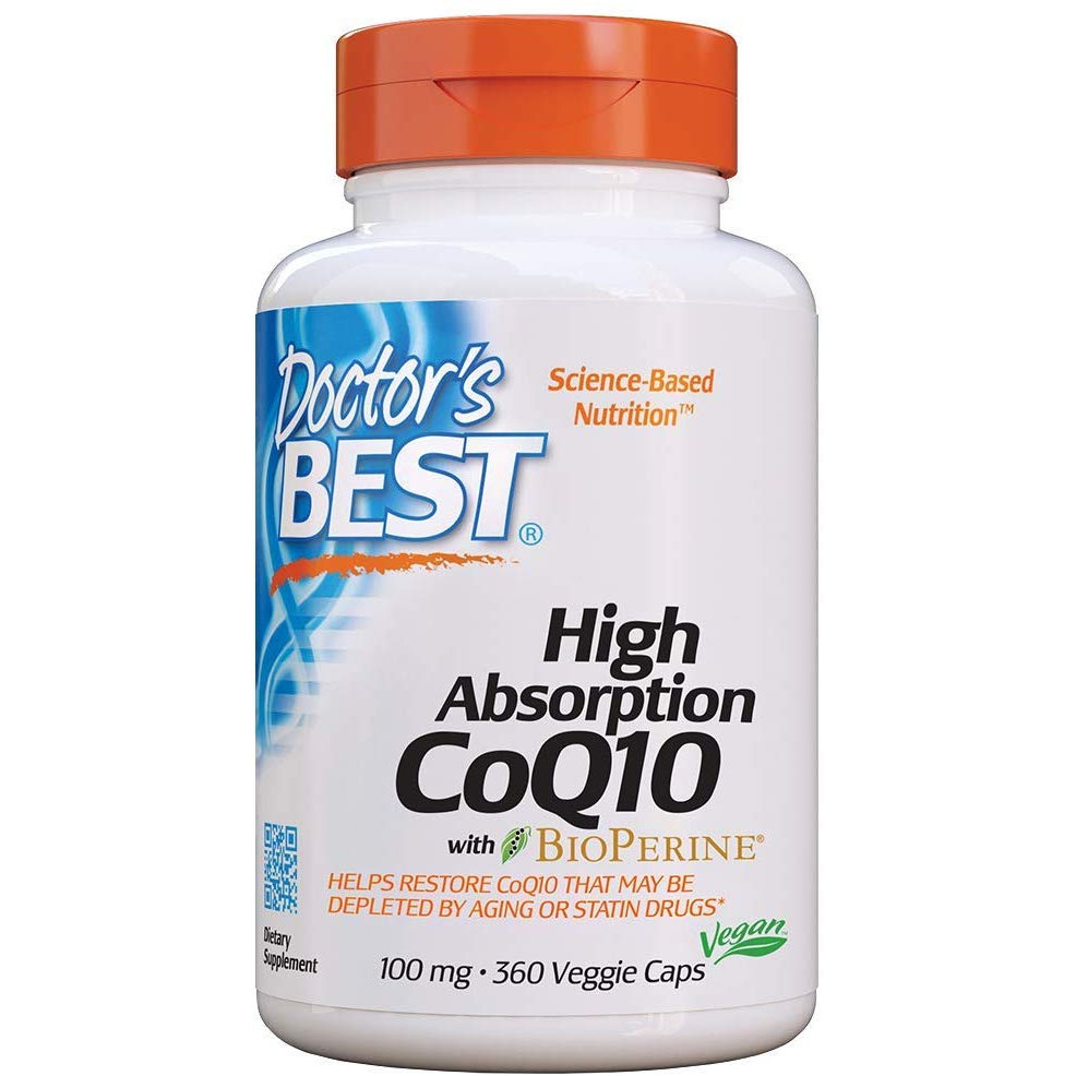 Doctor's Best High Absorption CoQ10 with Bioperine 100 mg 360 caps - зображення 1