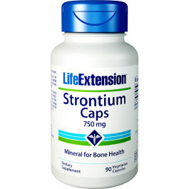   Life Extension Strontium Caps 750 mg 90 caps