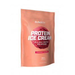   BiotechUSA Protein Ice Cream 500 g /10 servings/ Strawberry