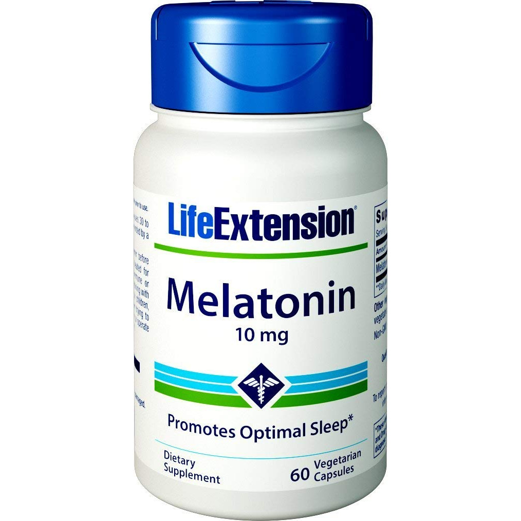 Life Extension Melatonin 10 mg 60 caps - зображення 1