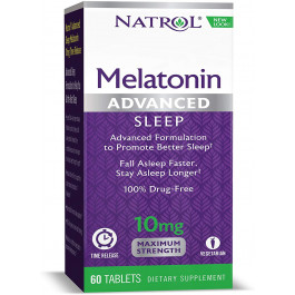 Natrol Advanced Sleep Melatonin 10 mg 60 tabs