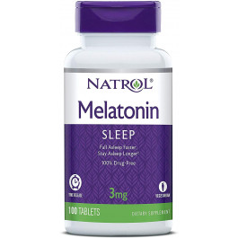 Natrol Melatonin Time Release 3 mg 100 tabs