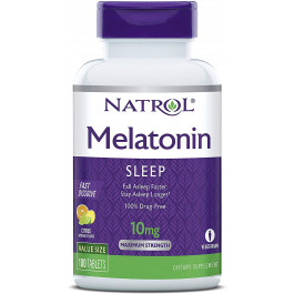 Natrol Melatonin Fast Dissolve 10 mg 100 tabs Citrus