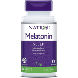 Natrol Melatonin Time Release 1 mg 90 tabs