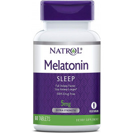 Natrol Melatonin Tablets 5 mg 60 tabs