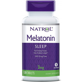 Natrol Melatonin Tablets 3 mg 120 tabs