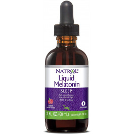 Natrol Melatonin Liquid 60 ml /15 servings/ Berry