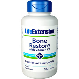 Life Extension Bone Restore with Vitamin K2 120 caps