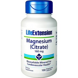 Life Extension Magnesium Citrate 160 mg 100 caps