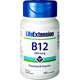 Life Extension Vitamin B12 500 mcg 100 tabs