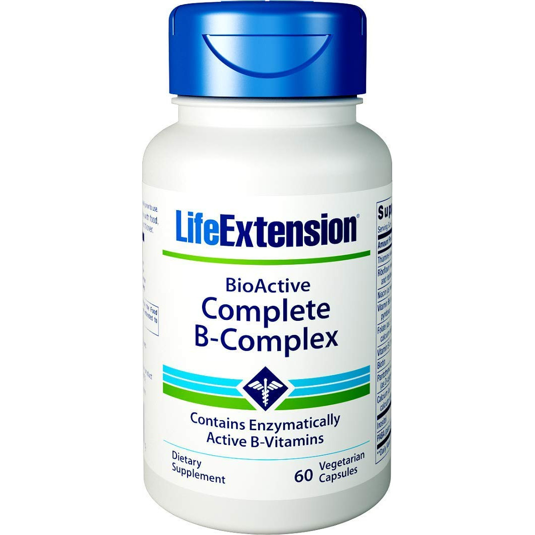 Life Extension BioActive Complete B-Complex 60 caps - зображення 1