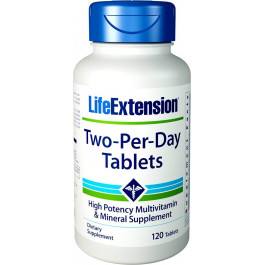 Life Extension Two-Per-Day Tablets 120 tabs