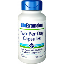 Life Extension Two-Per-Day Capsules 120 caps