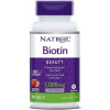 Natrol Biotin Fast Dissolve 5,000 mcg 90 tabs Strawberry - зображення 1