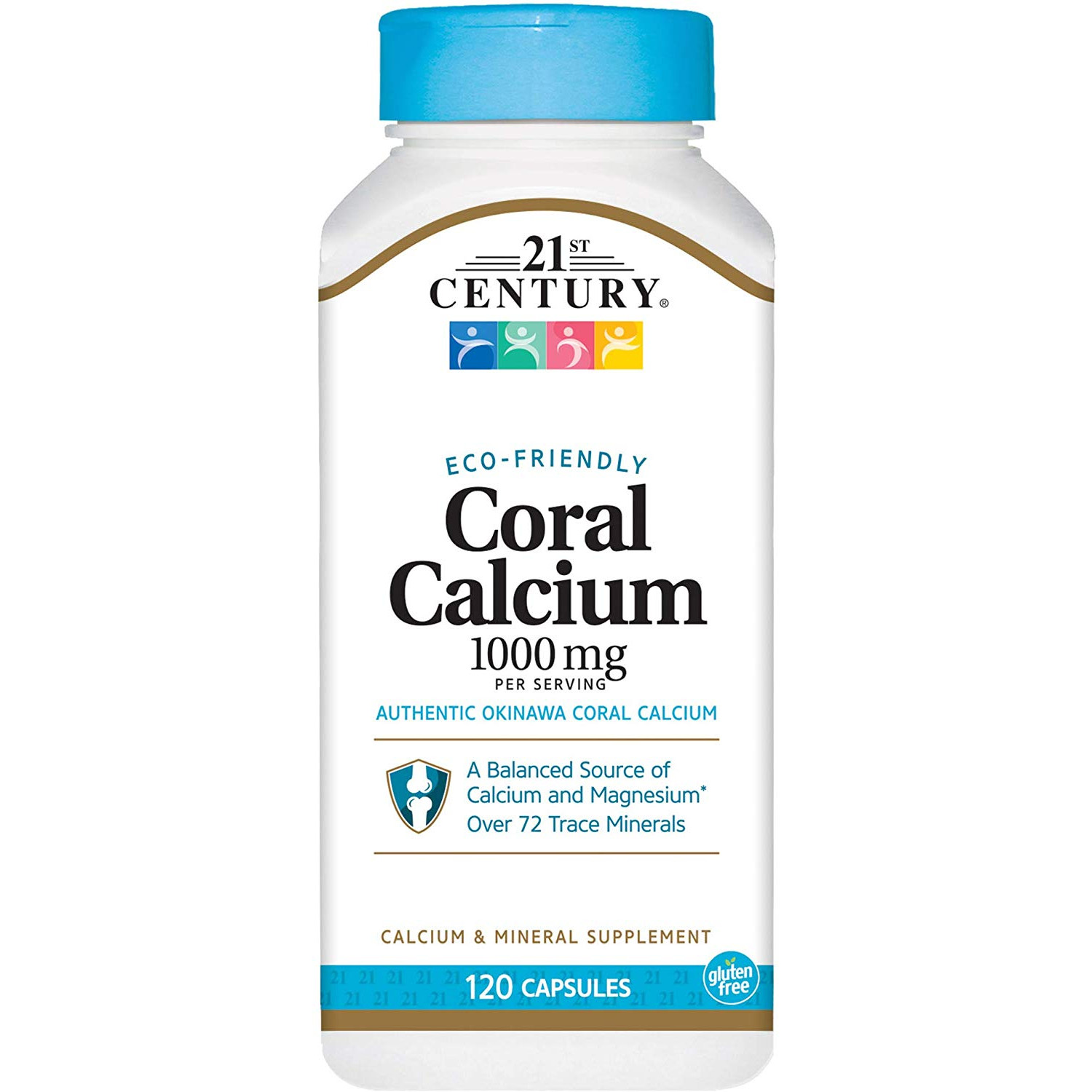 21st Century Coral Calcium 1000 mg 120 caps /30 servings/ - зображення 1