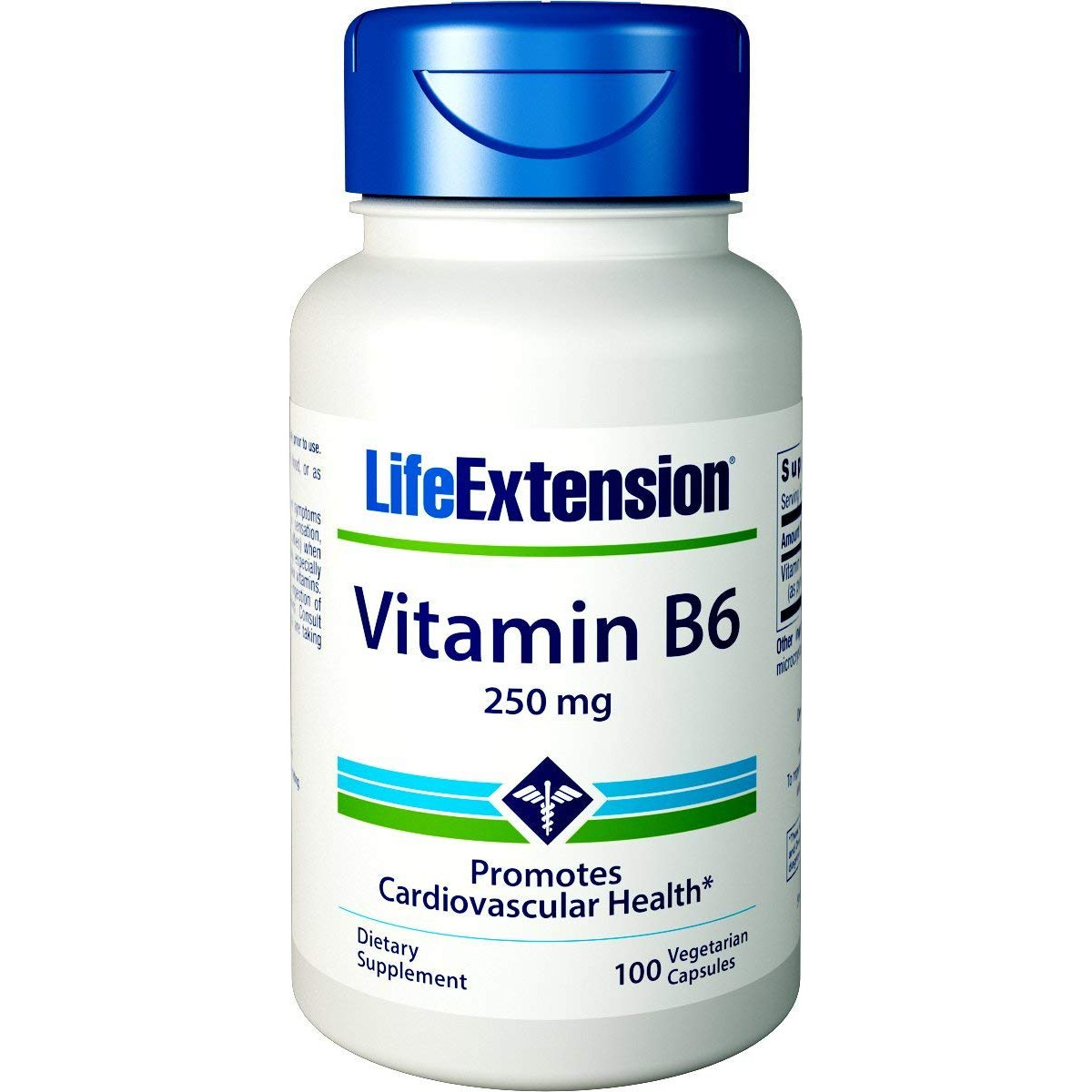 Life Extension Vitamin B6 250 mg 100 caps - зображення 1