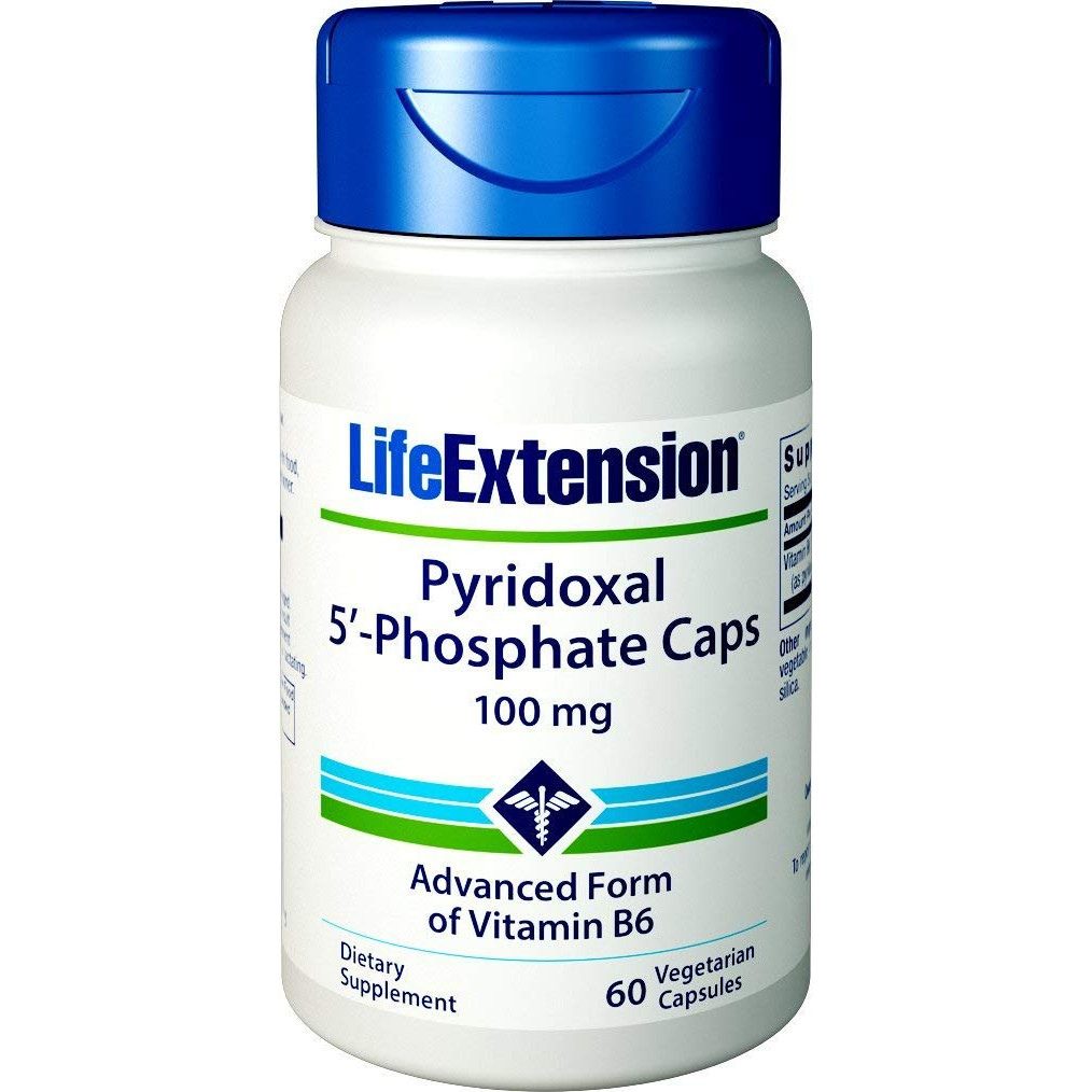 Life Extension Pyridoxal 5'-Phosphate Caps 60 caps - зображення 1