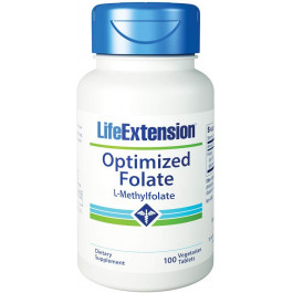 Life Extension Optimized Folate /L-Methylfolate/ 1000 mcg 100 tabs