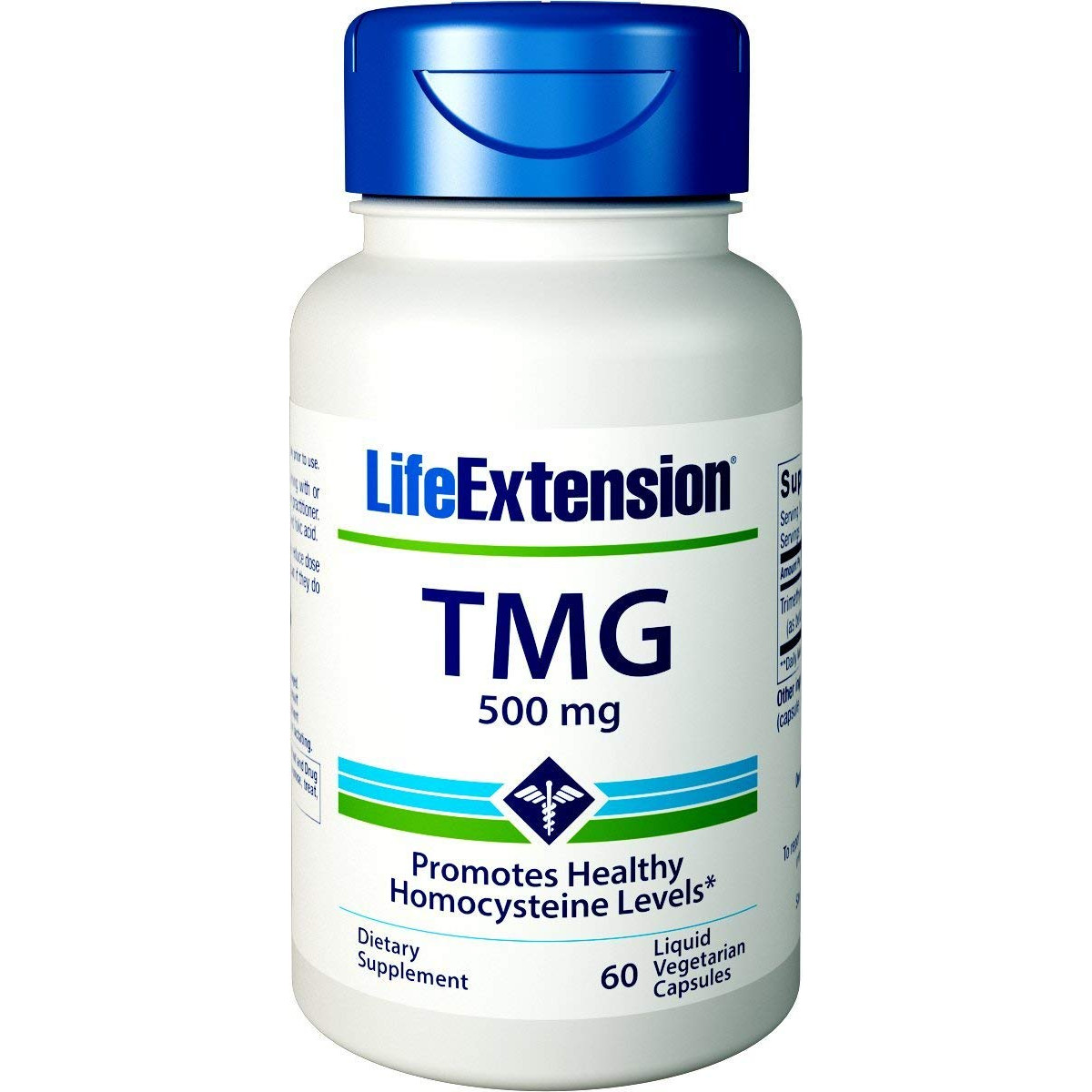 Life Extension TMG 500 mg 60 caps - зображення 1