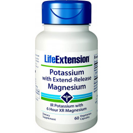 Life Extension Potassium with Extend-Release Magnesium 60 caps