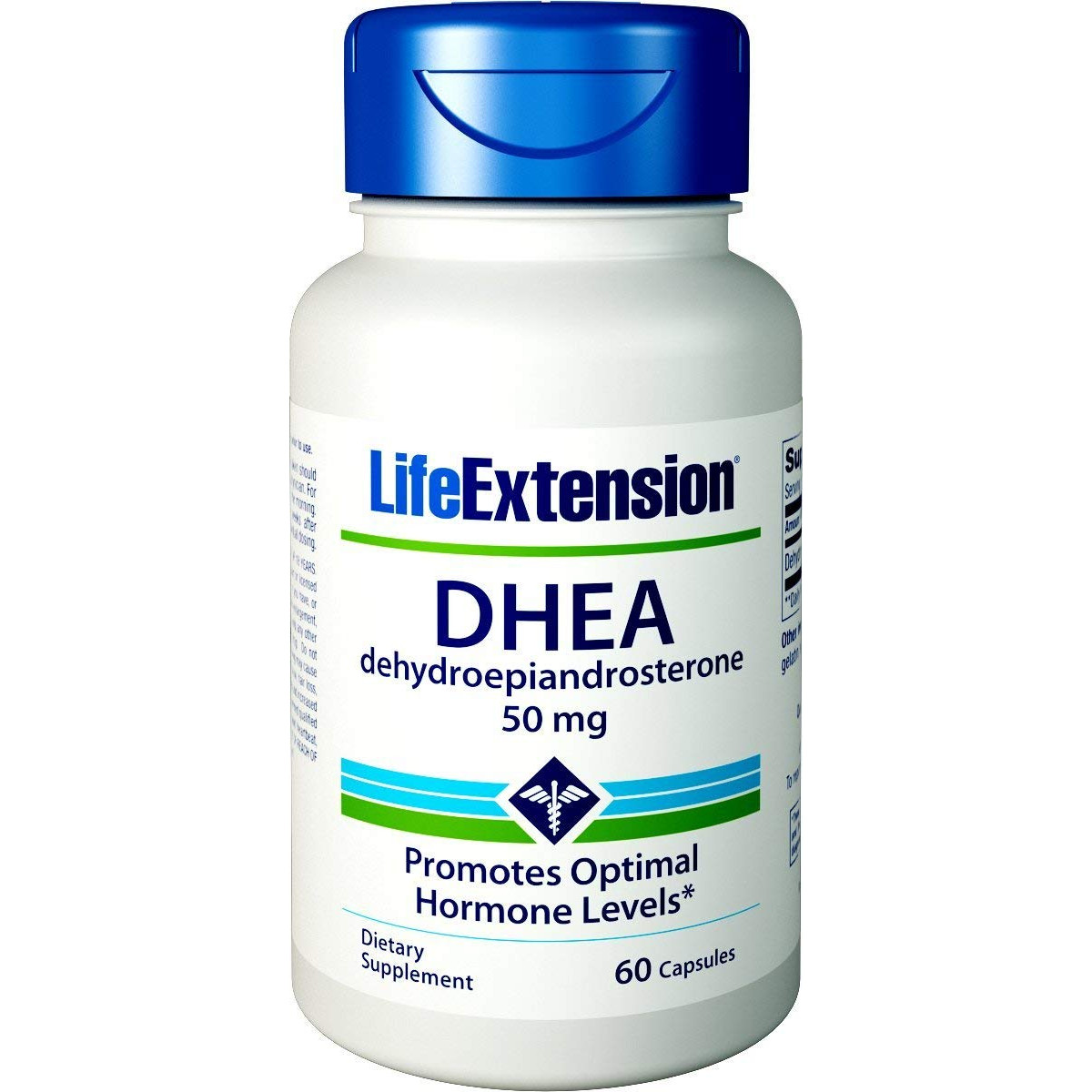 Life Extension DHEA /Dehydroepiandrosterone/ 50 mg 60 caps - зображення 1