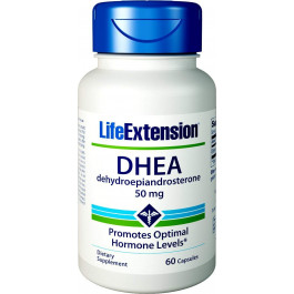 Life Extension DHEA /Dehydroepiandrosterone/ 50 mg 60 caps