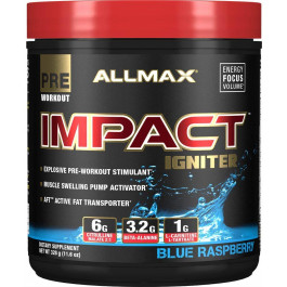 Allmax Nutrition Impact Igniter 328 g /40 servings/ Blue Raspberry