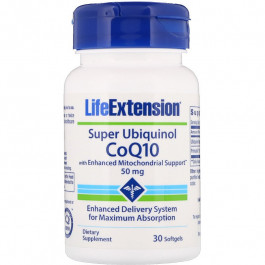   Life Extension Super Ubiquinol CoQ10 with Enhanced Mitochondrial Support 50 mg 30 caps