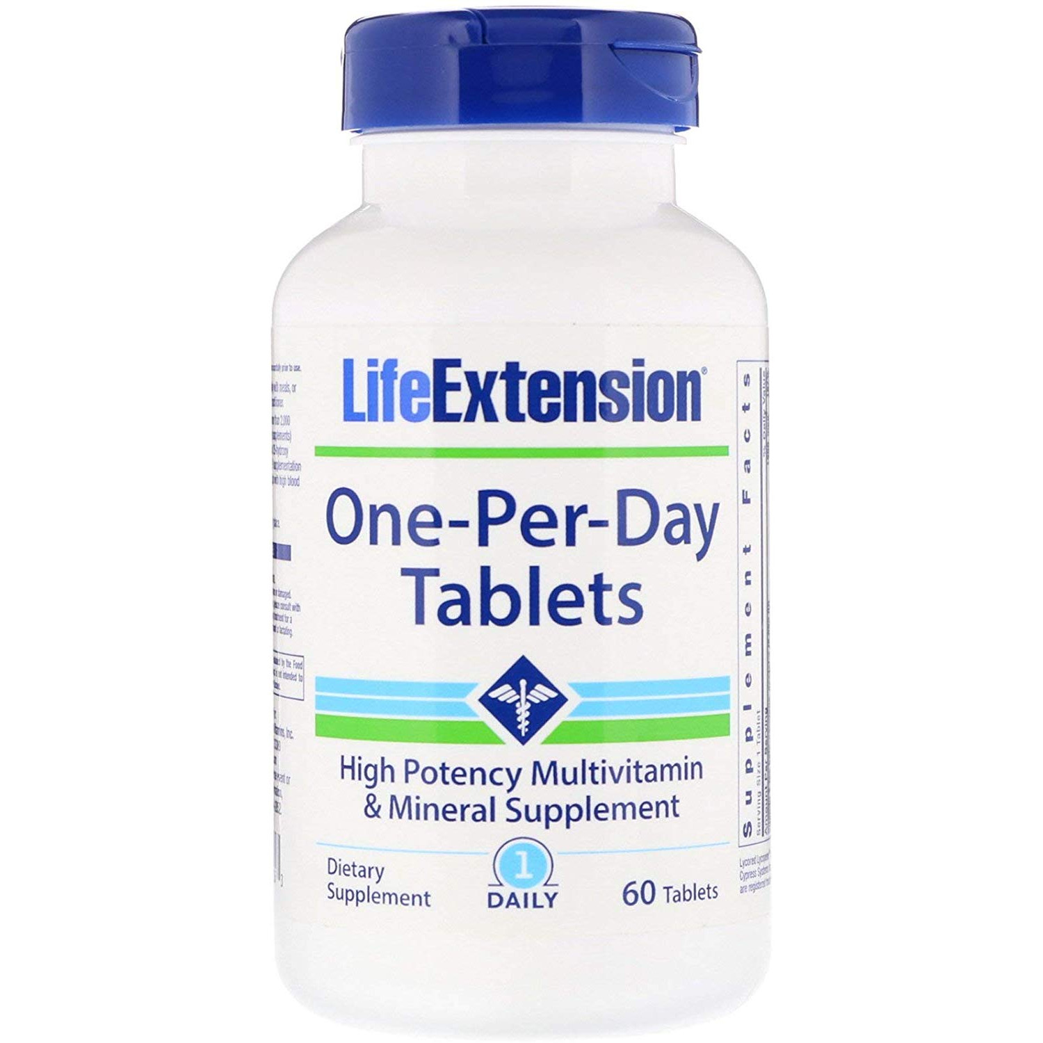 Life Extension One-Per-Day Tablets 60 tabs - зображення 1