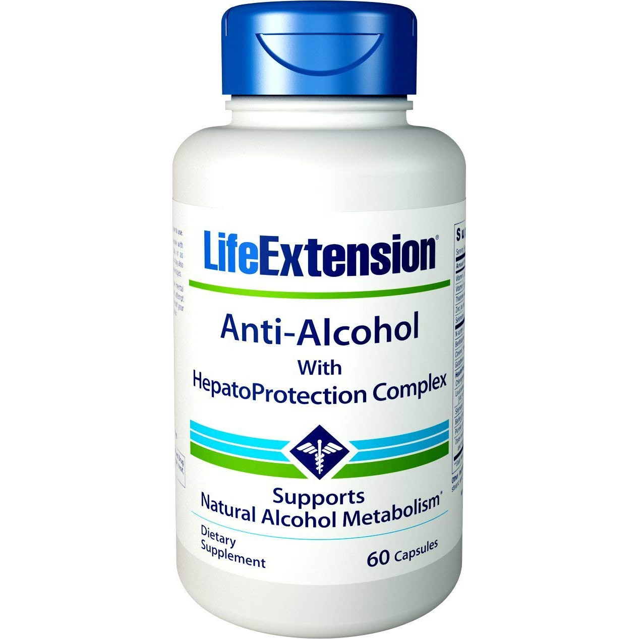 Life Extension Anti-Alcohol HepatoProtection Complex 60 caps - зображення 1