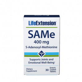   Life Extension SAMe /S-Adenosyl-Methionine/ 400 mg 30 tabs