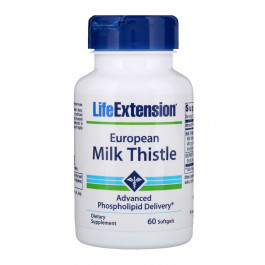 Life Extension European Milk Thistle 60 caps