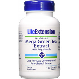   Life Extension Decaffeinated Mega Green Tea Extract 100 caps