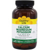 Country Life Calcium Magnesium Potassium 180 tabs - зображення 1