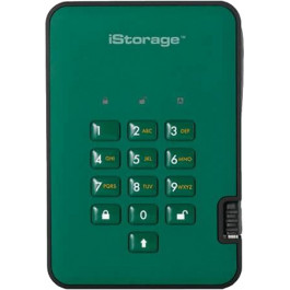   iStorage diskAshur2 USB 3.1 500 GB Green (IS-DA2-256-500-GN)